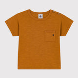 BABY BOYS' PLAIN JERSEY T-SHIRT
