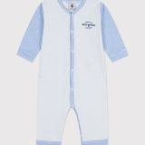 BABIES' ICONIC PINSTRIPE FOOTLESS ROMPER