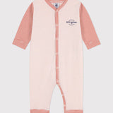 BABIES' ICONIC PINSTRIPE FOOTLESS ROMPER