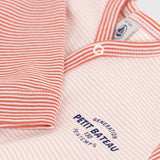 BABIES' ICONIC PINSTRIPE FOOTLESS ROMPER