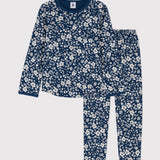 GIRLS' FLORAL PRINT PYJAMAS