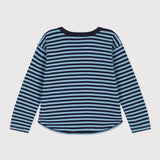 BOYS' STRIPY TUBE KNIT T-SHIRT
