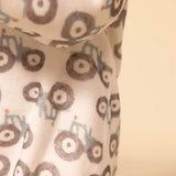 BABIES' VELOUR TRACTOR ROMPER