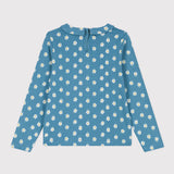 TODDLER GIRLS' FLORAL PRINT BLOUSE