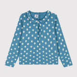 GIRLS' FLORAL PRINT T-SHIRT