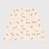 TODDLER GIRLS' FLORAL PRINT L/S T-SHIRT