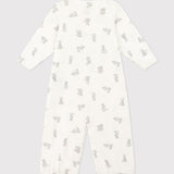 BABIES' BUNNY PRINT COMBISAC
