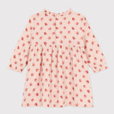 BABY GIRLS' FLORAL MUSLIN DRESS