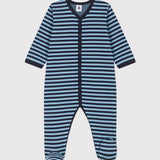 BABIES' STRIPY ROMPER