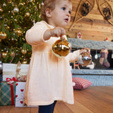 BABY GIRLS' MUSLIN DRESS