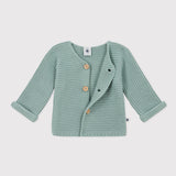 BABIES' KNITTED CARDIGAN