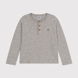 TODDLER BOYS' BUTTONED L/S T-SHIRT