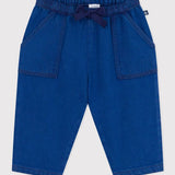BABY BOYS' TENCEL TROUSERS