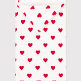 BABIES' TERRY HEART BATH CAPE