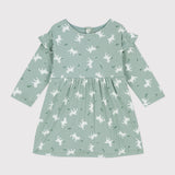 BABY GIRLS' GOAT PRINT DRESS