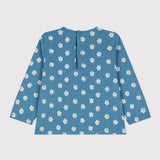 BABY GIRLS' FLORAL PRINT L/S T-SHIRT