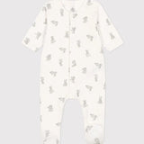 BABIES' BUNNY PRINT TUBIC ROMPER