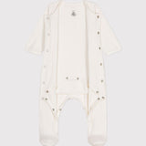 BABIES' VELOUR HEART ROMPER