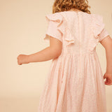 TODDLER GIRLS' FLORAL PRINT DRESS