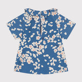 BABY GIRLS' FLORAL PRINT BLOUSE