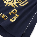 TODDLER GIRLS' GOLD PRINT T-SHIRT