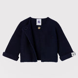 BABIES' ORGANIC KNITTED CARDIGAN