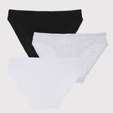WOMENS' 3 PACK BRIEFS