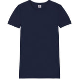 WOMENS' CREW T-SHIRT - NAVY