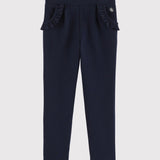GIRLS' FLEECE TRACK PANTS