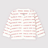 BABIES' WOVEN CARDIGAN