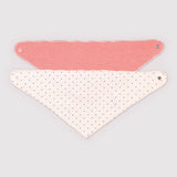 2 PACK BABIES' BANDANAS