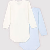 2 PACK BABIES' MILLERAIES L/S BODYSUITS