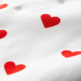 BABIES' PADDED HEART ROMPER