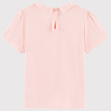 GIRLS' T-SHIRT WITH COLLAR
