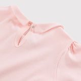 GIRLS' T-SHIRT WITH COLLAR