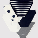 WOMENS' 5 PACK BRIEFS