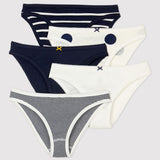 WOMENS' 5 PACK BRIEFS