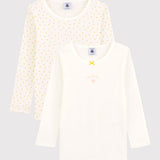 2 PACK GIRLS' L/S T-SHIRTS