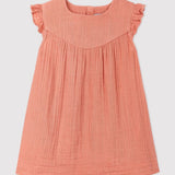 BABY GIRLS' MUSLIN DRESS