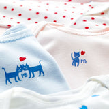 5 PACK BABIES' L/S BODYSUITS