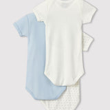 3 PACK BABIES' S/S BODYSUITS