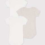3 PACK BABIES' S/S BODYSUITS