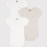3 PACK BABIES' S/S BODYSUITS