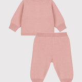 2 PIECE BABIES' WOOL BLEND ENSEMBLE