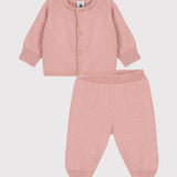 2 PIECE BABIES' WOOL BLEND ENSEMBLE
