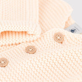 BABIES' ORGANIC KNITTED CARDIGAN