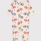 BABY BOYS' CYCLING ROMPER WITH ZIP