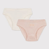 2 PACK GIRLS' MILLERAIES BRIEFS