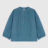 TODDLER GIRLS' L/S MUSLIN BLOUSE