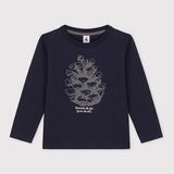 TODDLER BOYS' PRINTED L/S T-SHIRT